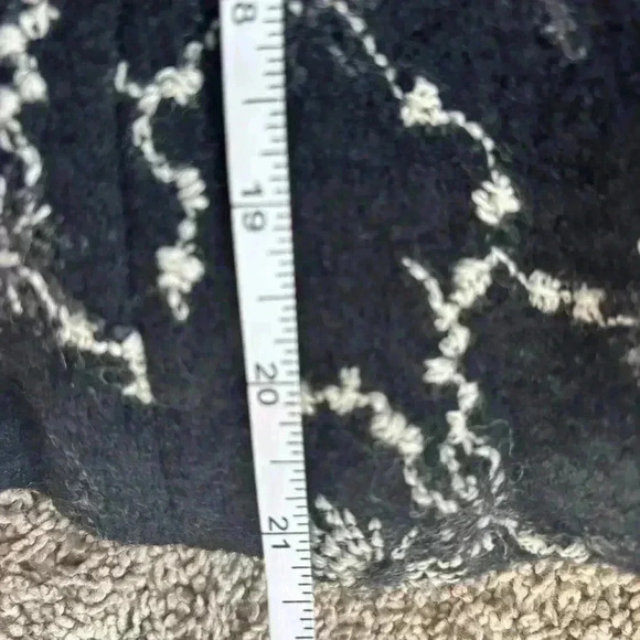 SpiritHouse 100% Wool Made in LA USA Black White Pattern Blazer Size Medium - Picture 11 of 12